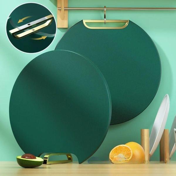 Mutfak Sebze,Meyve,Et,Balık,Ekmek Doğrama Kesme Tahtası Standlı Kesim Panosu  - Image 1