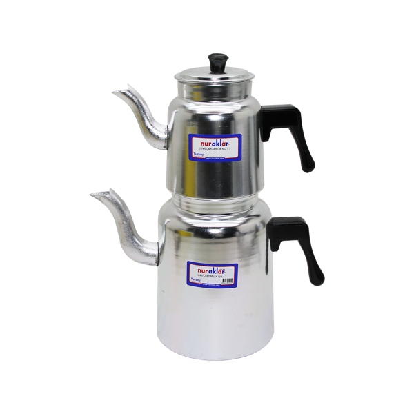 NO-1 LÜKS ALÜMİNYUM ÇAYDANLIK TAKIMI  - Image 1