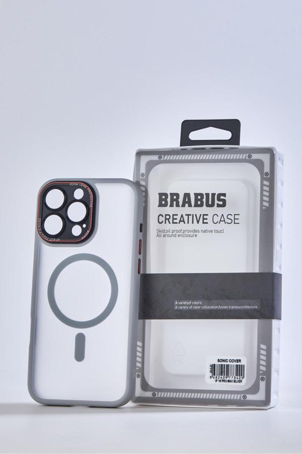 Mopal İphone 16 Pro Max Kılıf Azure Magsafe Şarj Destekli Kamera Korumalı Hoparlör Toz Korumalı - Image 1