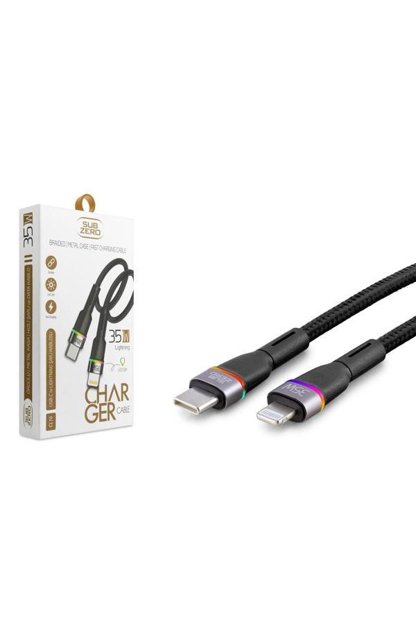 Subzero Işıklı 35W İphone Kablo Type-C İphone - Image 1