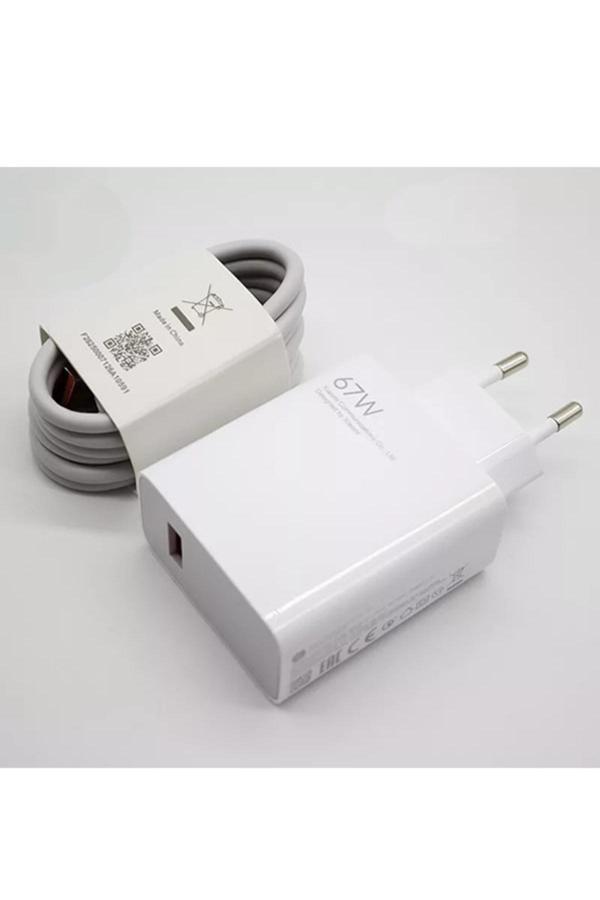 Xiaomi Poco X4 Pro 67W Süper Hızlı Şarj Aleti Orijinal Adaptör Kablo Set (Ithalatçı Garantili) - Image 1