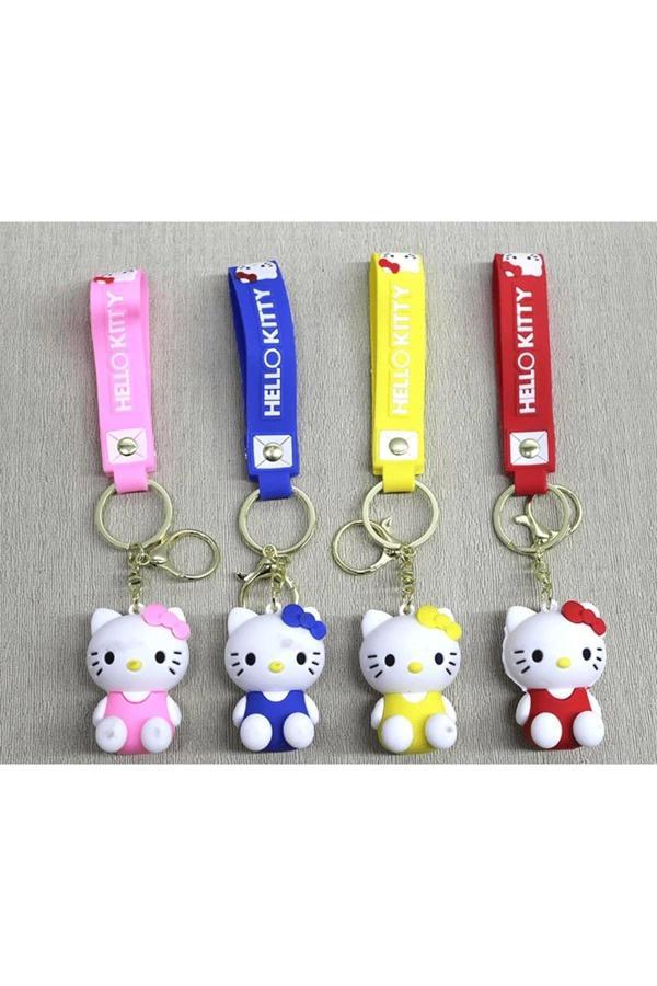 Silikon Hello Kitty Anahtarlık | Karakter Figürü Alk4248 | Lisinya - Image 1