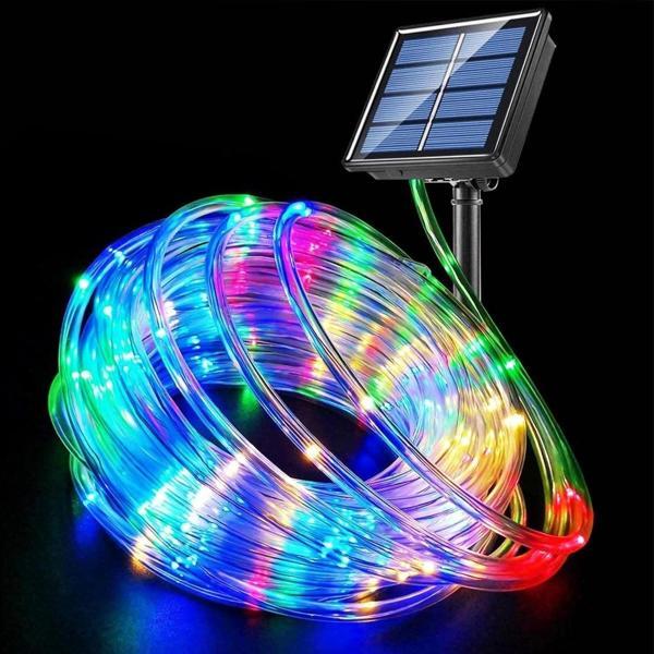 10m 100 Led Solar Led Işık Rgb - Image 1