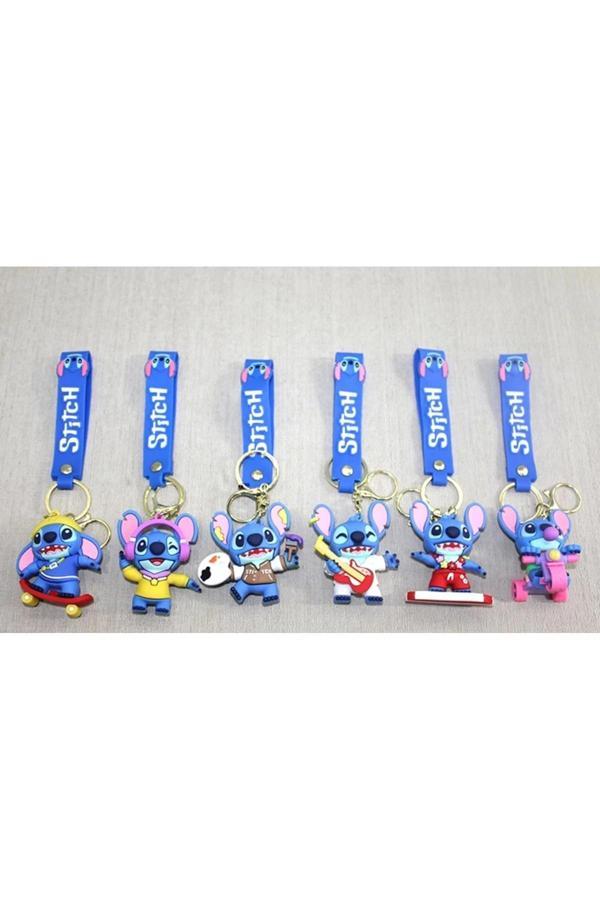Stitch Silikon Anahtarlık | Karakter Figürü Alk4258 | Lisinya - Image 1