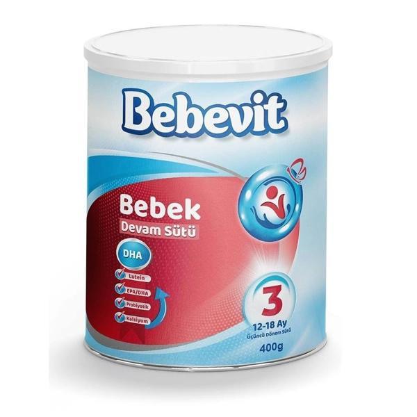 Bebevit 3 Bebek Devam Sütü 400 gr - Image 1