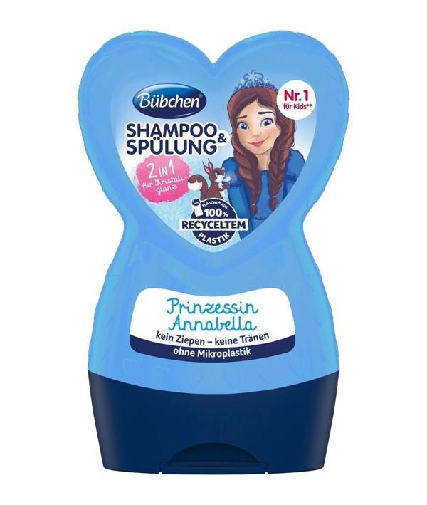 Bübchen Çocuk Şampuan & Balsamı 2 in 1 Prenses Anabella 230 ml - Image 1