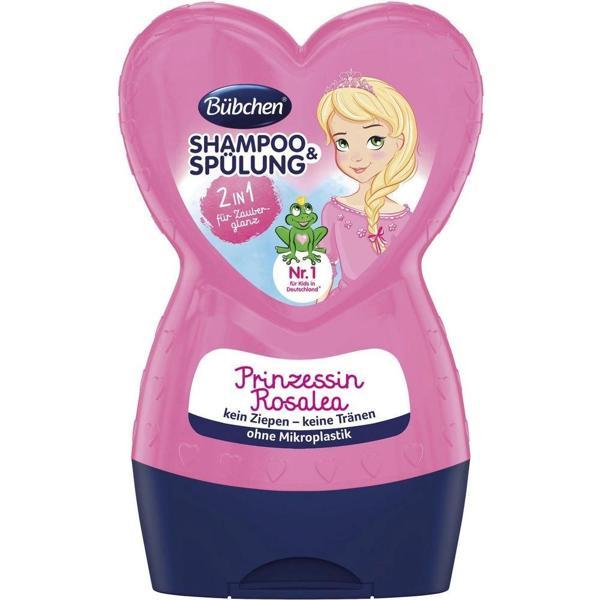 Bübchen Çocuk Şampuan & Balsamı 2 in 1 Prenses Roselea 230 ml - Image 1