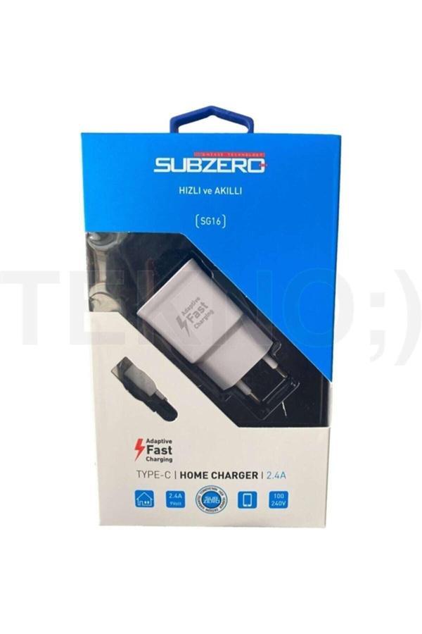 Subzero 2.4A 9V Hızlı (Type-C) Şarj Aleti Sg16 - Image 1
