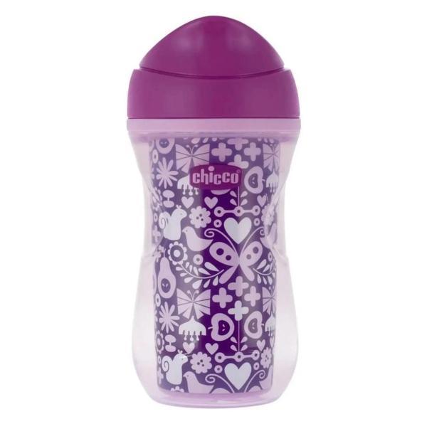 Chicco Isı Yalıtımlı Active Bardak 14 Ay+ 266 ml - Purple - Image 1