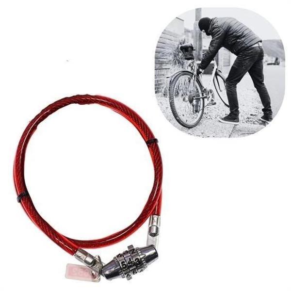 BUFFER® Şifreli Pratik ve Sağlam Bisiklet Kilidi - Image 1