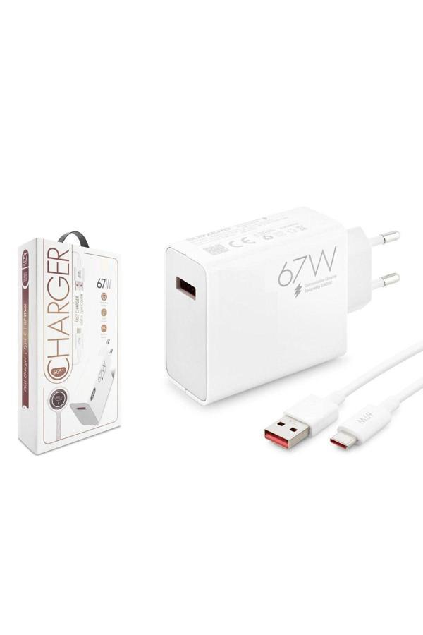 Subzero Vivo X60 Uyumlu Şarj Aleti Type-C 67 Hızlı Şarj Sbz-Sg51 - Image 1