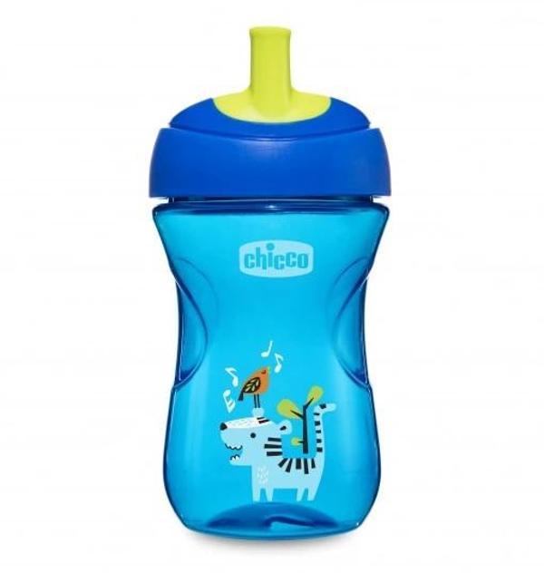 Chicco Pipetli Eğitim Bardağı 12+ Erkek - Image 1