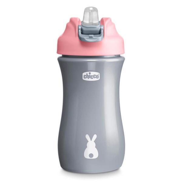 Chicco Pop-Up Pipetli Bardak 2 Yaş+ 350 ml - Pink - Image 1