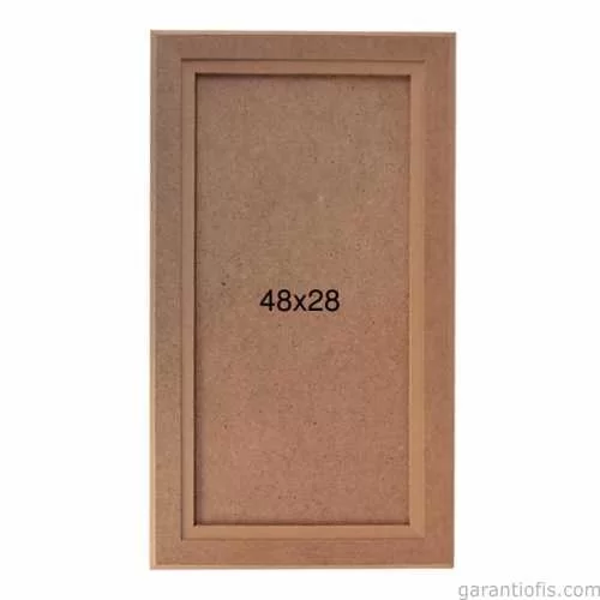 Hobi-Art PA 245 Boyanabilir Dekoratif Ahşap Pano - Image 1