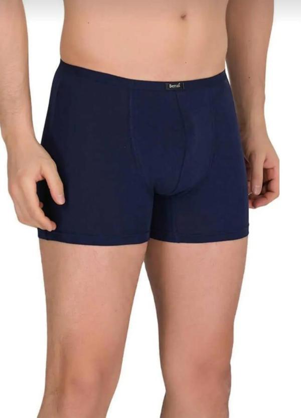 BERRAK 4488 ERKEK MODAL İNCE KEMER LASTİKLİ BOXER TEKLİ - Image 1