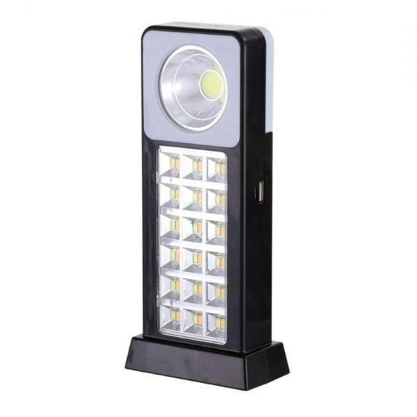 BUFFER®  Güneş Enerjili veya USB Şarj Edilebilir Acil Durum Işığı 3W - Image 1