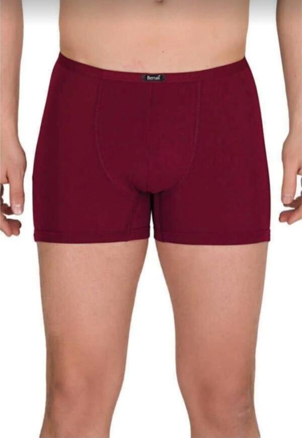 BERRAK 4488 ERKEK MODAL İNCE KEMER LASTİKLİ BOXER 10 ADET - Image 1