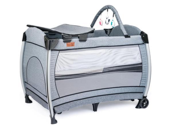 Comfymax Power Park Yatak Oyun Parkı 70x110 - Steel Grey - Image 1