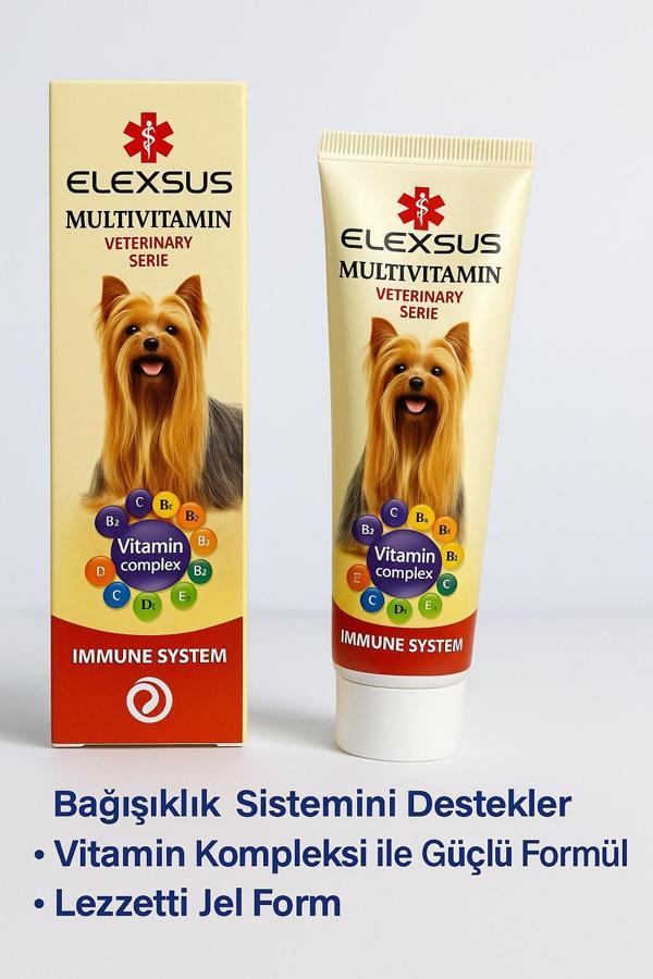 Elexsus Immune System Köpek Multivitamin Malt 100gr - Image 1