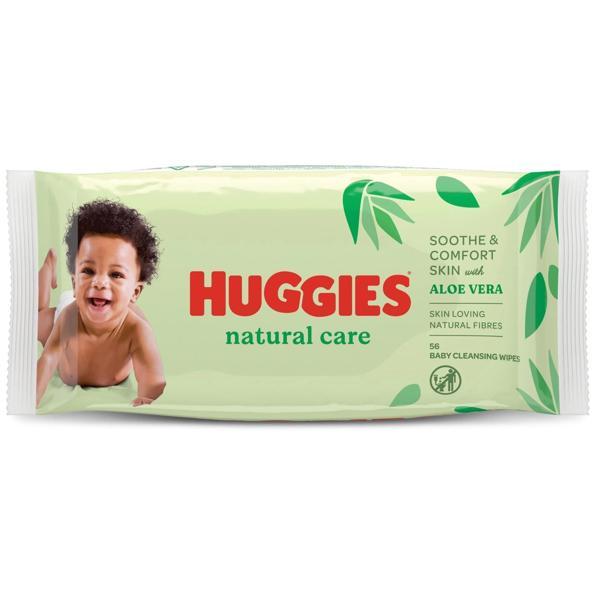 Huggies Yenidoğan Natural Care Islak Bebek Havlusu 56 Yaprak - Image 1