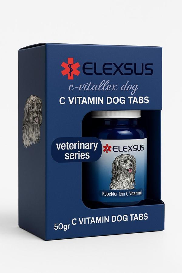 Elexsus Köpekler Için C Vitamin Tableti 50gr - Image 1