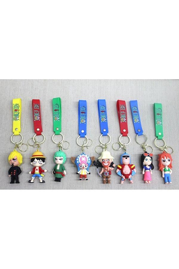 One Piece Silikon Anahtarlık | Karakter Figürü Alk4269 | Lisinya - Image 1