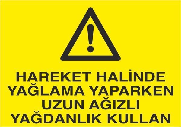 Technopa Hareket Halinde Uyarı Levhası - Image 1