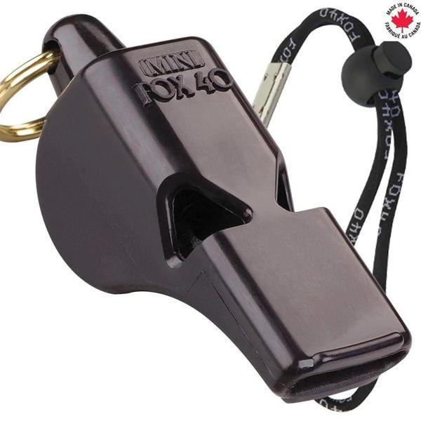 Fox 40 Mini Official Düdük Siyah Wrist İpli 9808-0008 - Image 1
