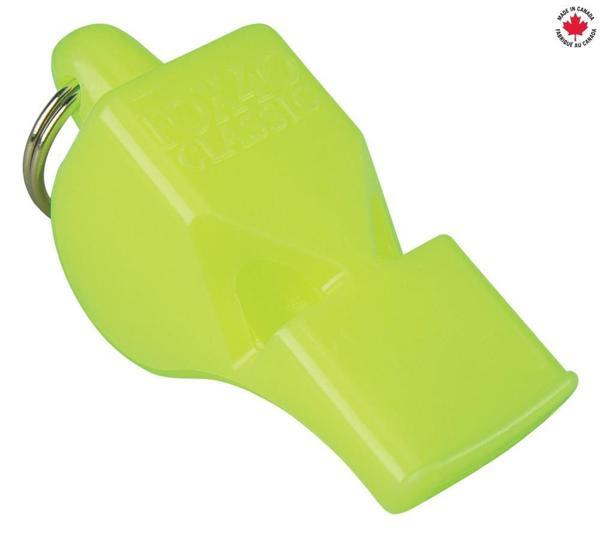 Fox 40 Classic Safety Düdük Neon Sari - Bileklikli 9935-1300 - Image 1