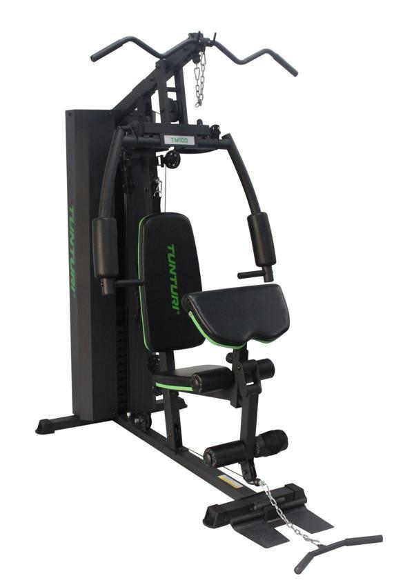 Tunturi TM 100 Vücut Geliştirme Ve Çalışma İstasyonu ( 100 kg Plaka Ağırlıklı – Çelik Koruma Kalkanlı) - Image 1