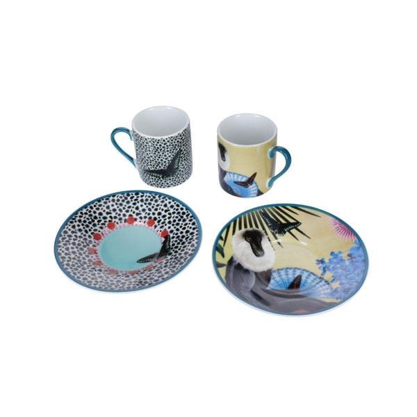 Mikasa Sarah Arnett Porselen 2li 85 ml Kahve Fincan Takımı - Image 1