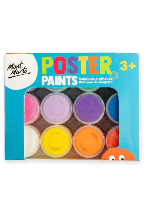 Mont marte MM Poster Boya Seti 12pc x 20ml - Image 1