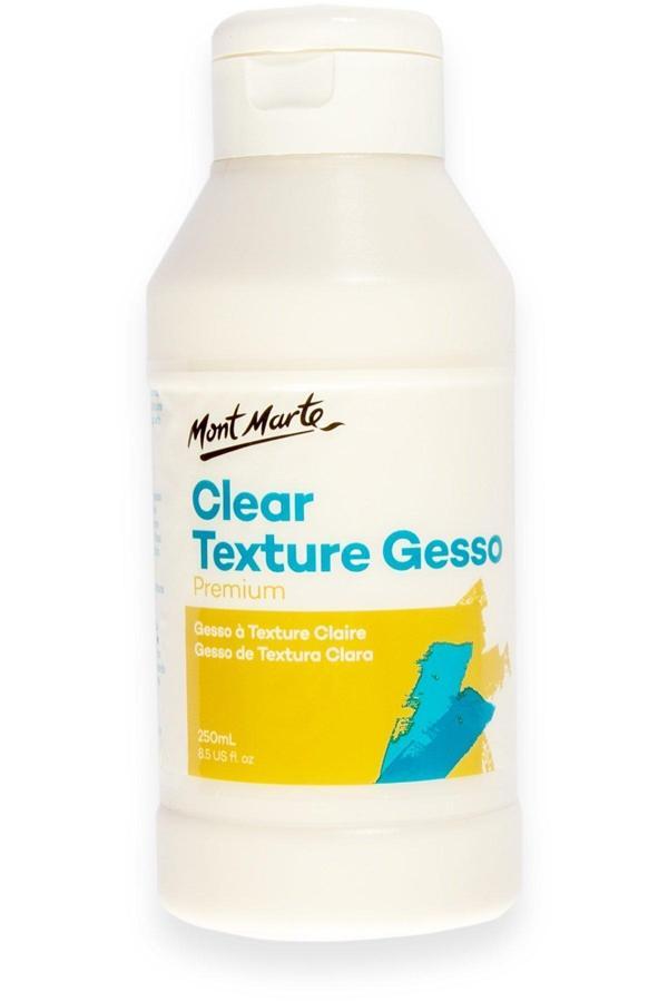Mont marte MM Premium Clear Texture Gesso 250ml - Image 1
