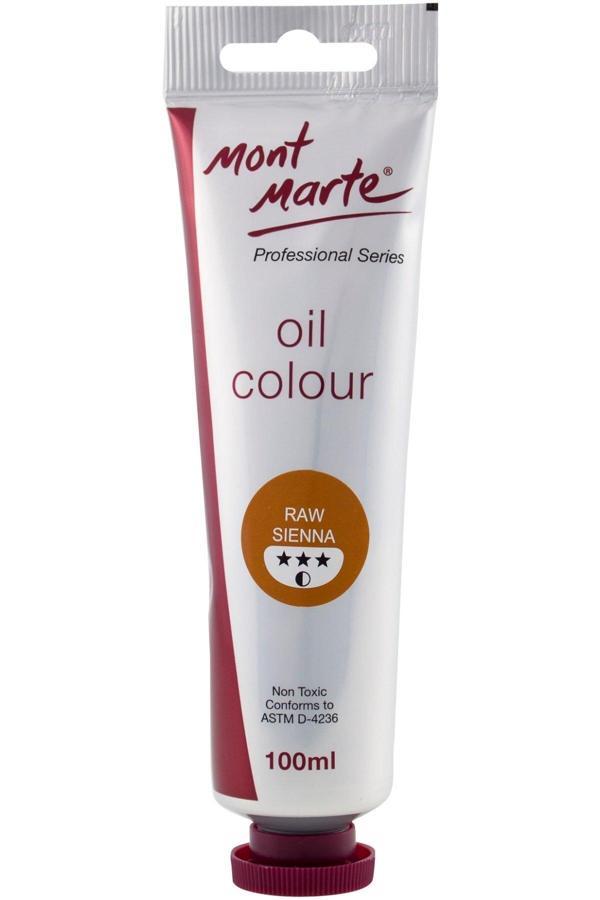 Mont marte MM Yağlı Boya 100ml - Raw sienna - Image 1