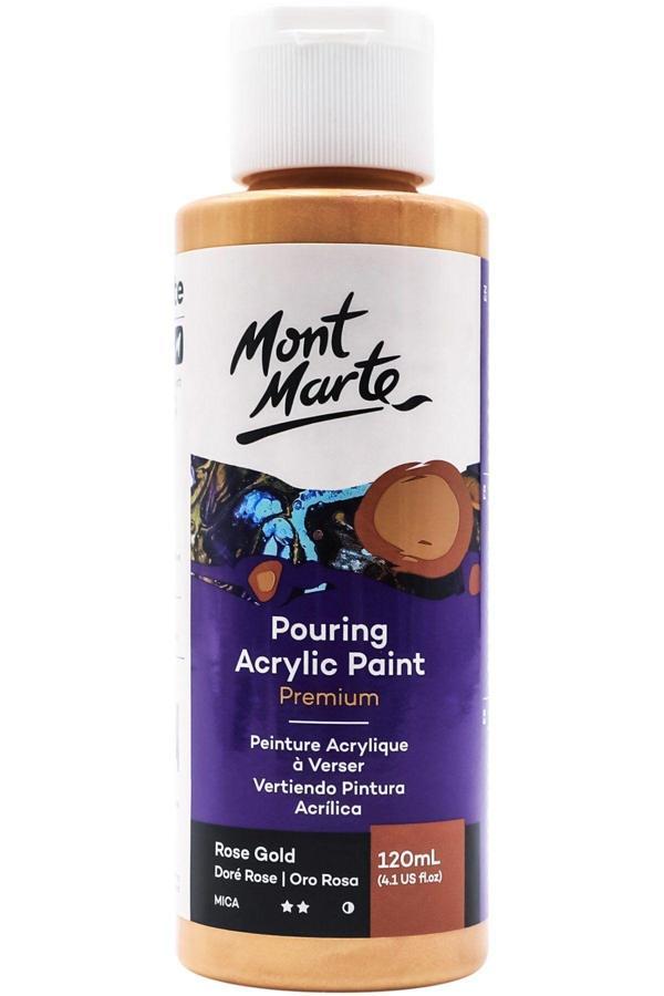 Mont marte MM Dökme Akrilik Boya 120ml Premium - Rose Gold - Image 1