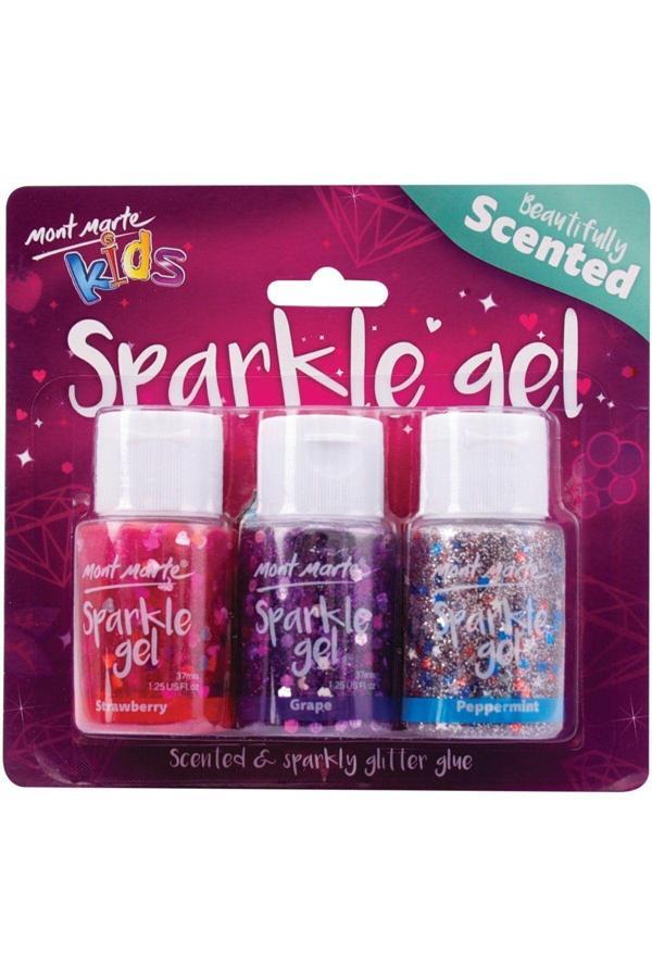 Mont marte MM Kokulu Işıltılı Jel 3 adet x 37ml - Image 1