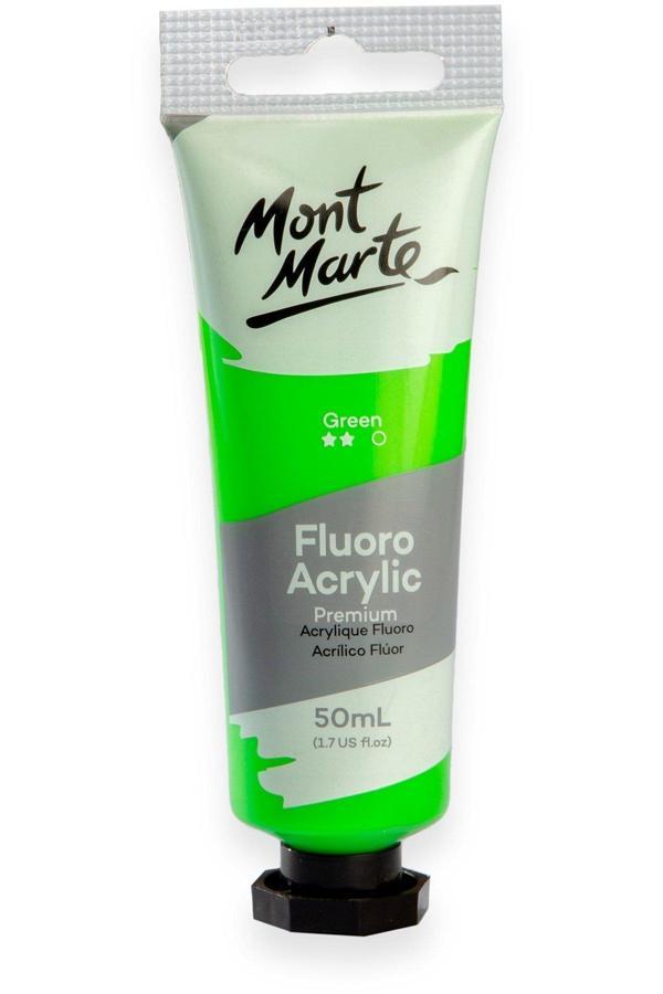 Mont marte MM Prtemium Floro Akrilik Boya 50ml - Green - Image 1