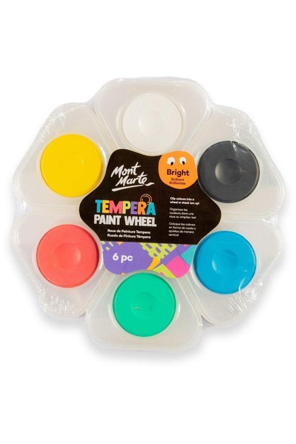 Mont marte MM Tempera Boya Çarkı 6'lı - Bright - Image 1