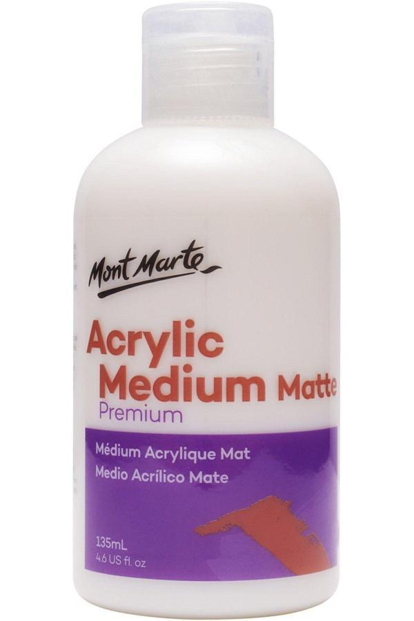 Mont marte MM Premium Acrylic Medium Matte 135ml - Image 1