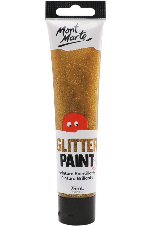 Mont marte MM Simli Boya 75ml - Gold - Image 1