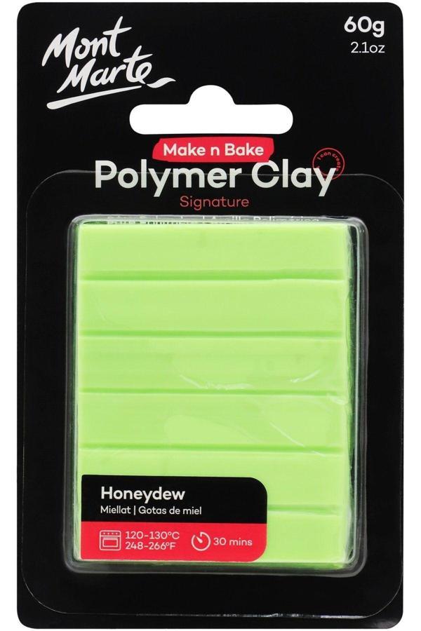 Mont marte MM Make n Bake Polimer Kil Signature 60g - Honeydew - Image 1