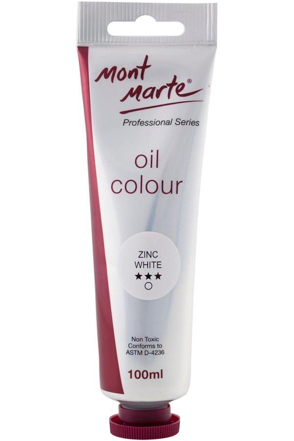 Mont marte MM Yağlı Boya 100ml - Zinc White - Image 1