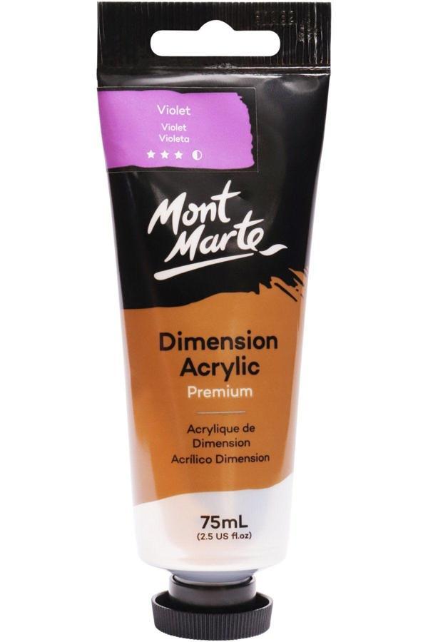 Mont marte MM Premium Dimension Akrilik 75ml - Violet - Image 1