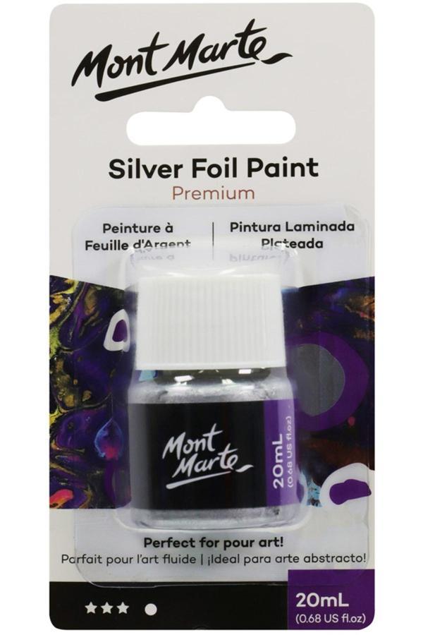Mont marte MM Gümüş Folyo Boya 20 ml - Image 1
