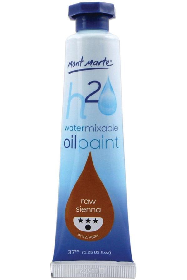 Mont marte MM Suyla Karıştırılabilir Yağlı Boya 37ml - Raw Sienna - Image 1