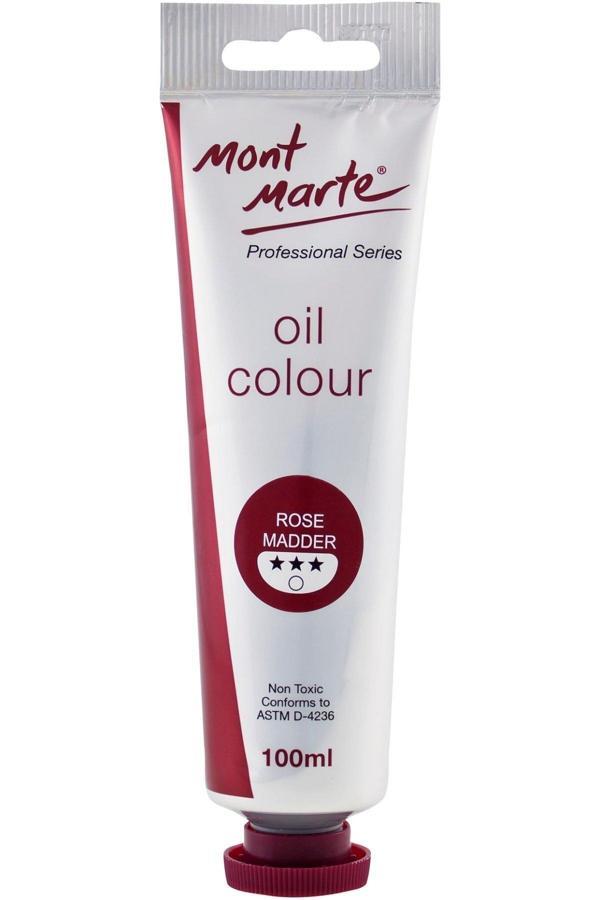 Mont marte MM Yağlı Boya 100ml - Rose Madder - Image 1