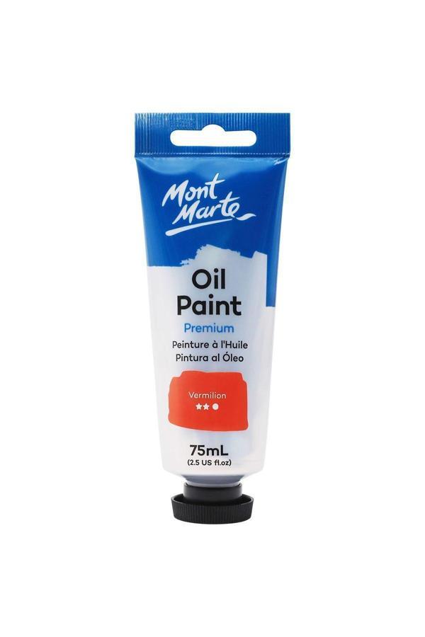 Mont marte MM Premium Yağlı Boya 75ml - Vermilion - Image 1