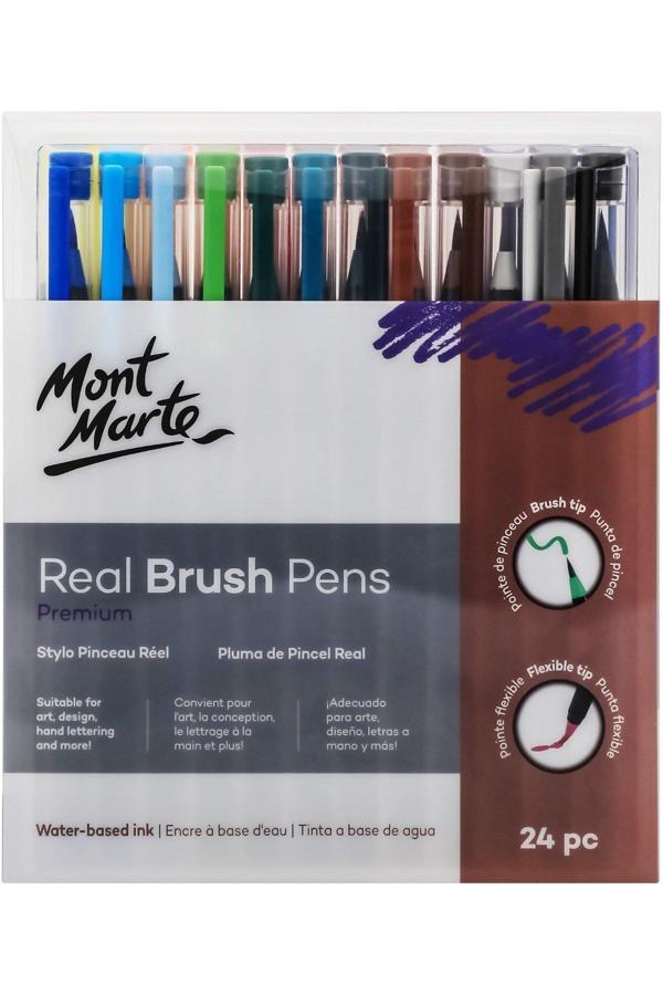 Mont marte MM Premium Gerçek Fırça Kalemleri 24'lü - Image 1