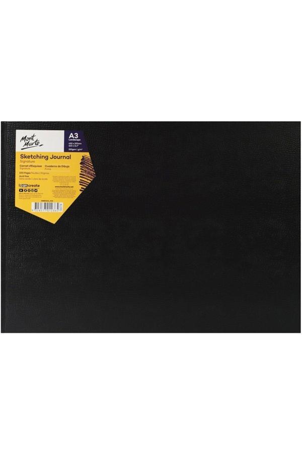 Mont marte MM Eskiz Journal Croc A3 Lscape 100 Sayfa 150gr Signature - Image 1
