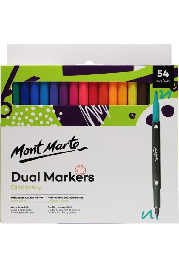 Mont marte MM Discovery Çift Uçlu Markerlar 54 adet - Image 1